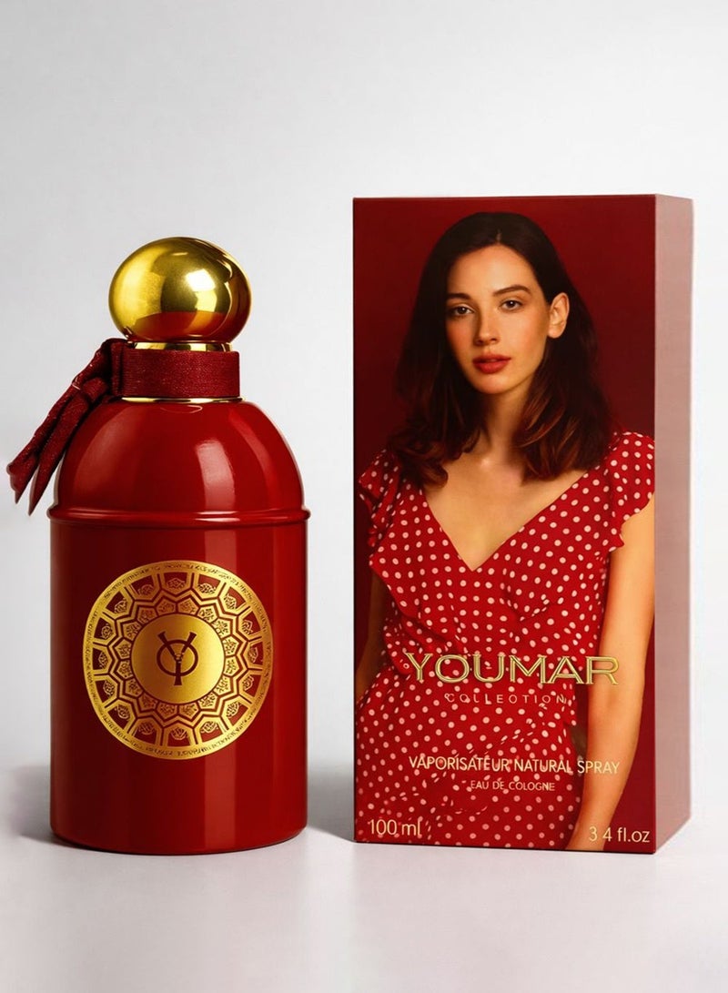 Youmar Collection No. 1018 Women’s Long-Lasting Perfume 100ML – Sweet Musky Woody Fragrance | Elegant Ladies Eau de Parfum - Image 2